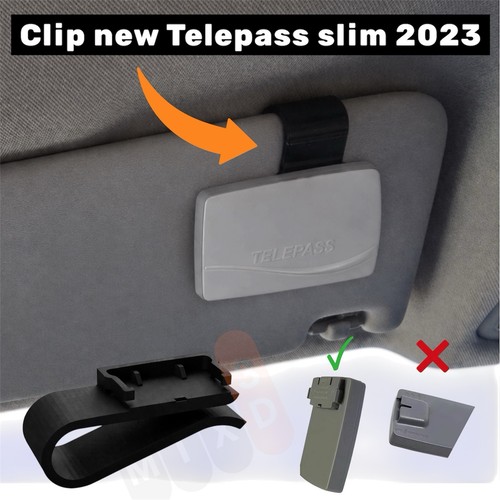 Clip aletta parasole per - clip,