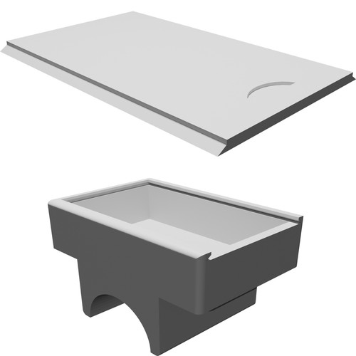 Supporto porta telepass - porta, per
