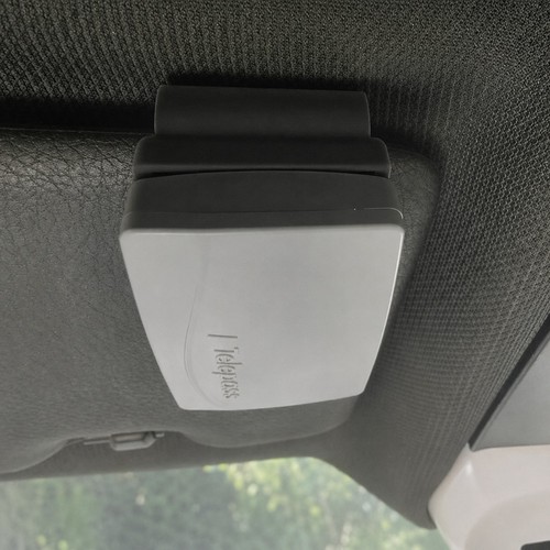 Supporto telepass auto nero - supporto,