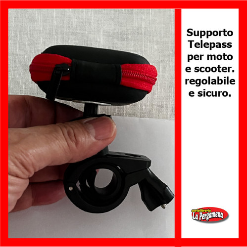 Supporto telepass per - supporto, moto